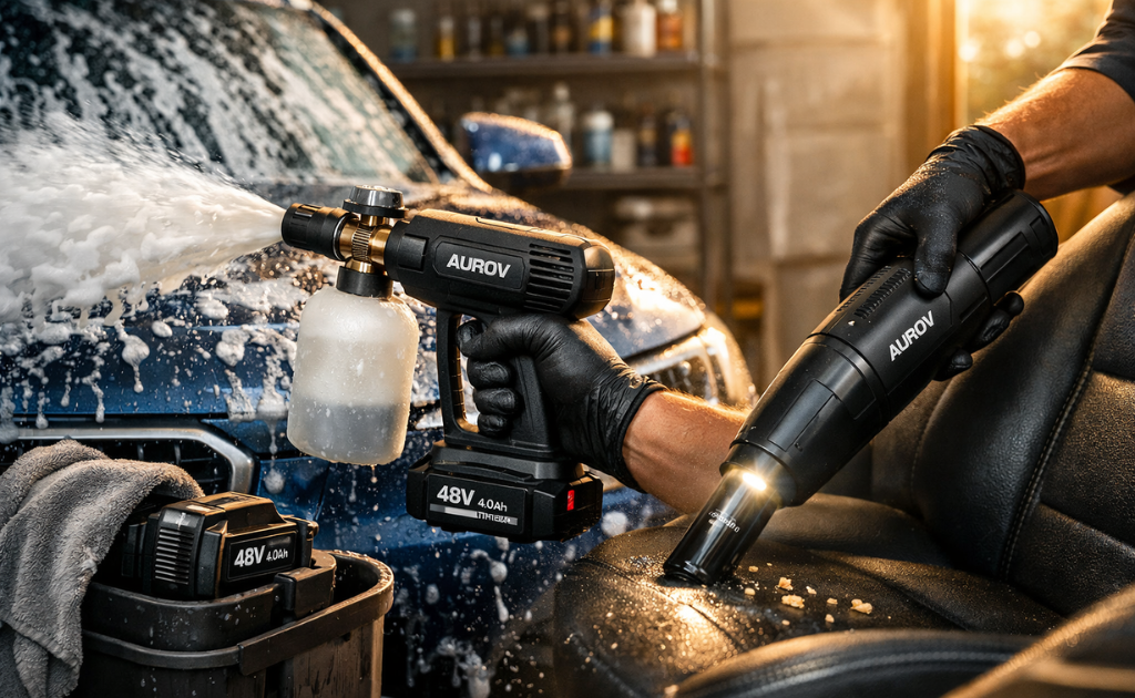 Guía Definitiva: Cómo lavar tu auto como un profesional (y sin cables)