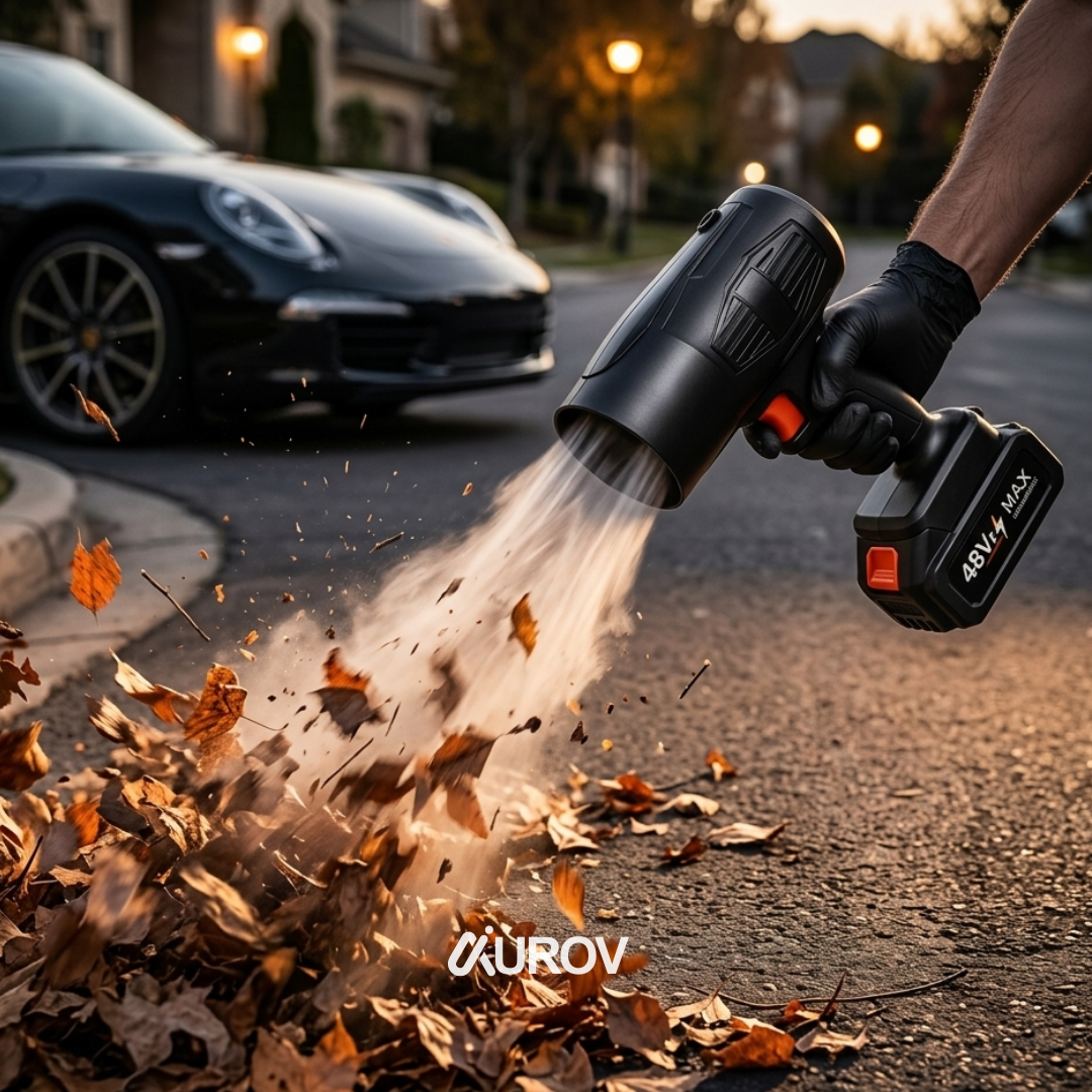 Soplador de Aire Inalámbrico Pro 48V - Kit con 2 Baterías