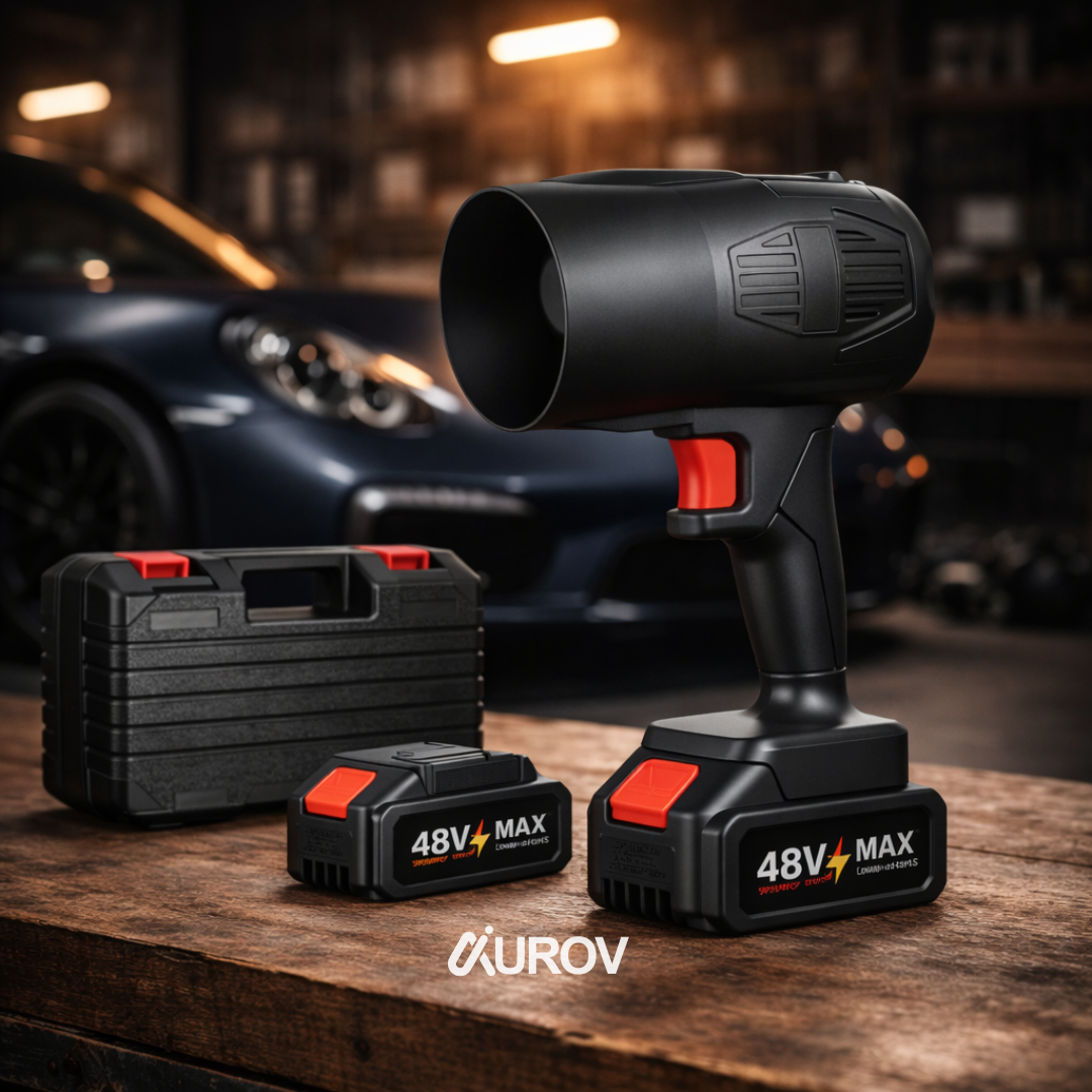 Soplador de Aire Inalámbrico Pro 48V - Kit con 2 Baterías